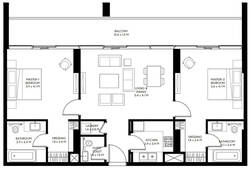 2 bedroom apartment